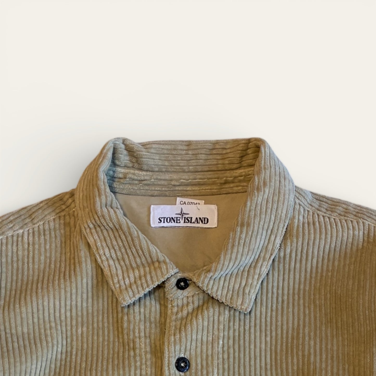 Stone Island Corduroy Shirt Size XXL