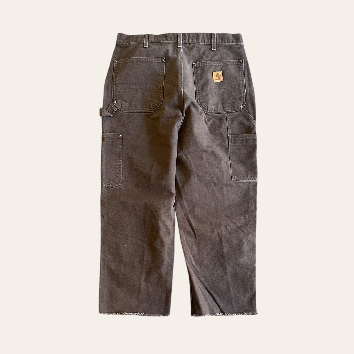 Carhartt Double Knee Pants Brown Size 34x30