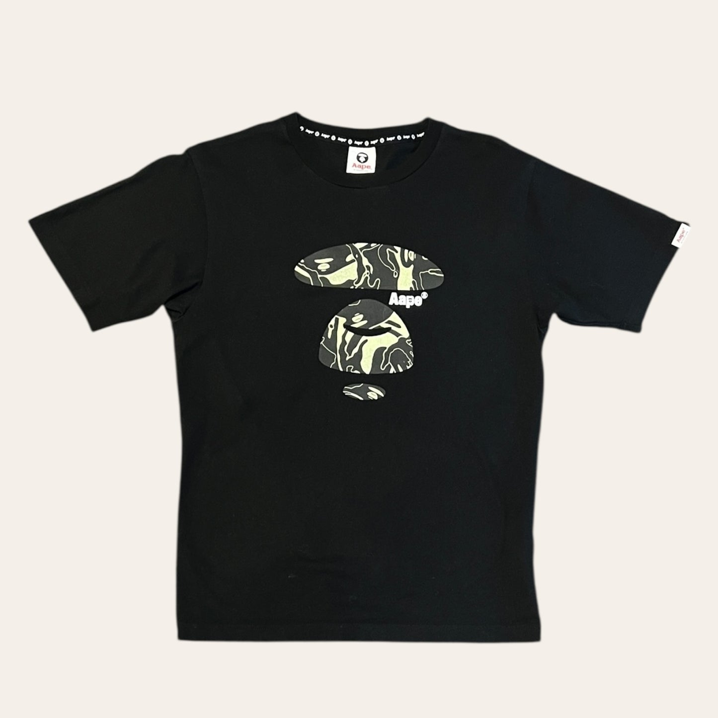 Aape Green Camo Tee Size M