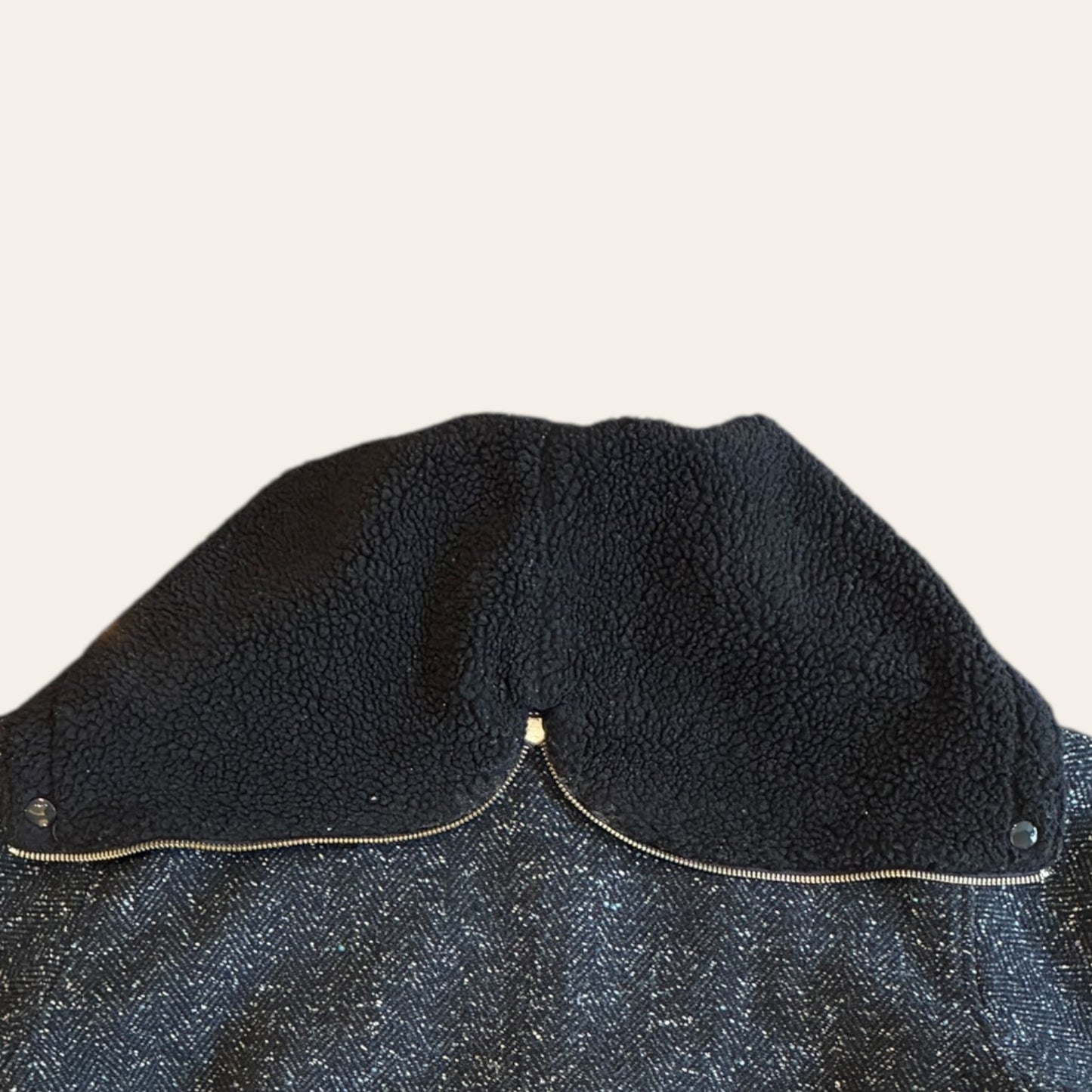 FW2017 Supreme Hooded Wool Baseball Jacket Size M