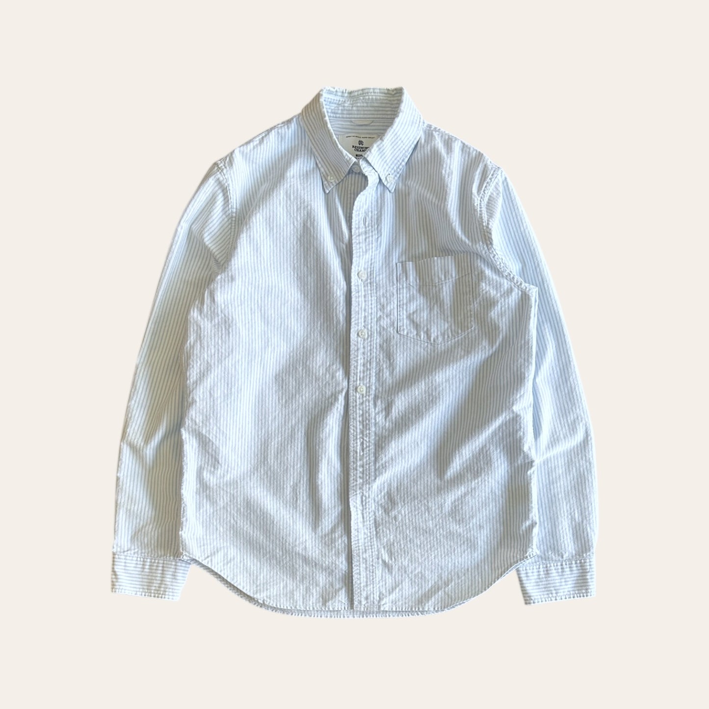 Reigning Champ Button Down Shirt Size M