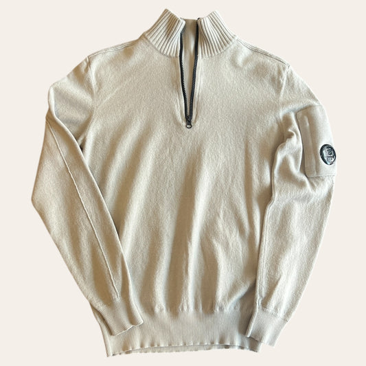 CP Company Knit Wool 1/4 Zip Size 50