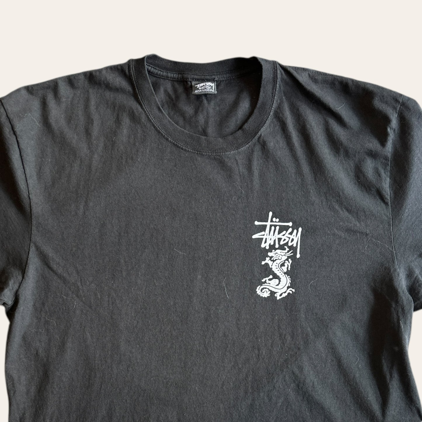 Stussy Dragon World Crew Tee Size XL