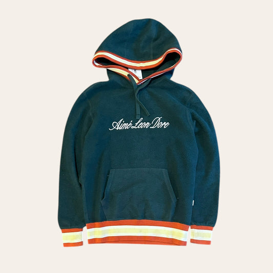 ALD Fleece Hoodie Green Size S