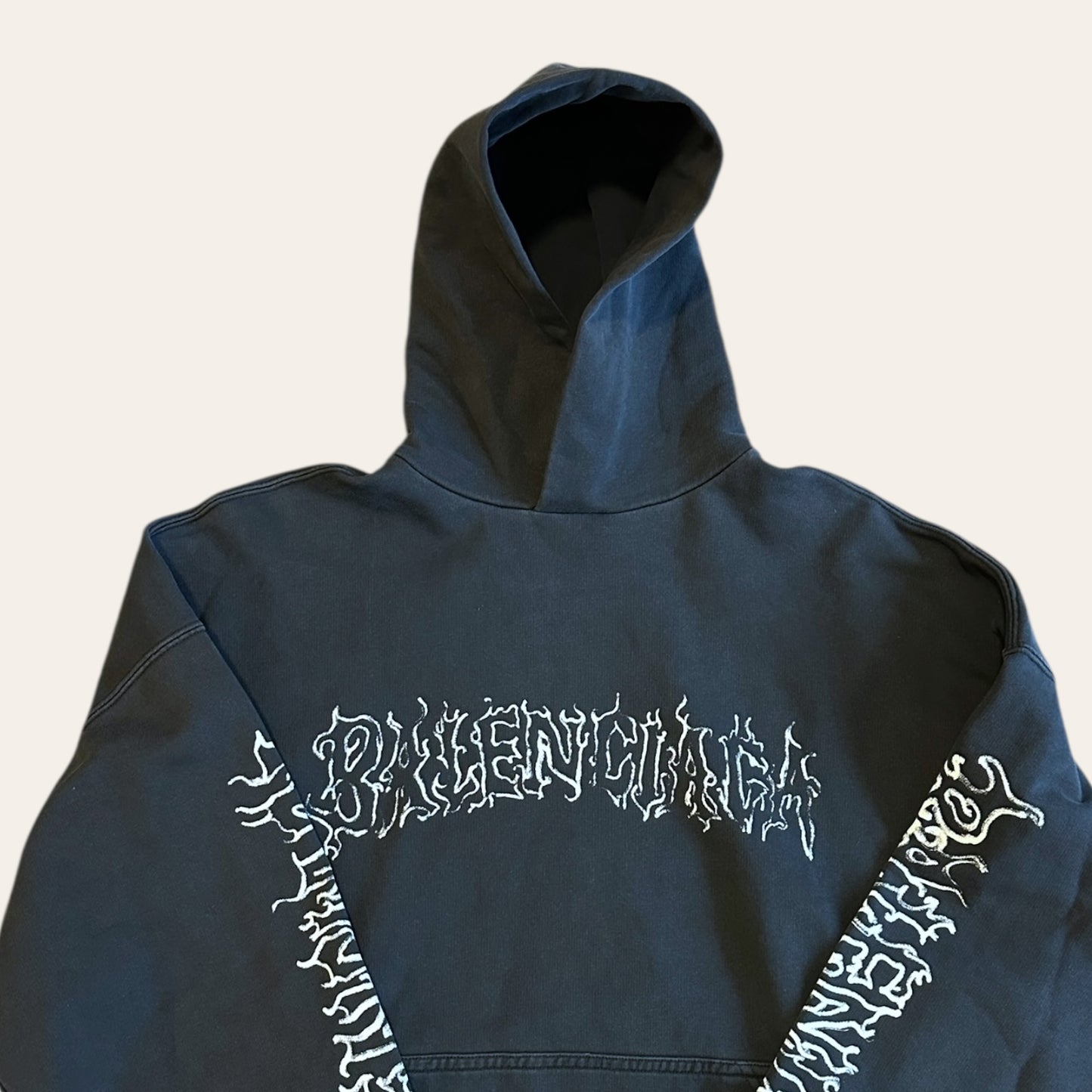 Brand New Balenciaga Metal Hoodie Size 1