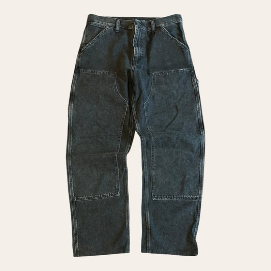 Carhartt Denim Double Knee Black Size 30x32