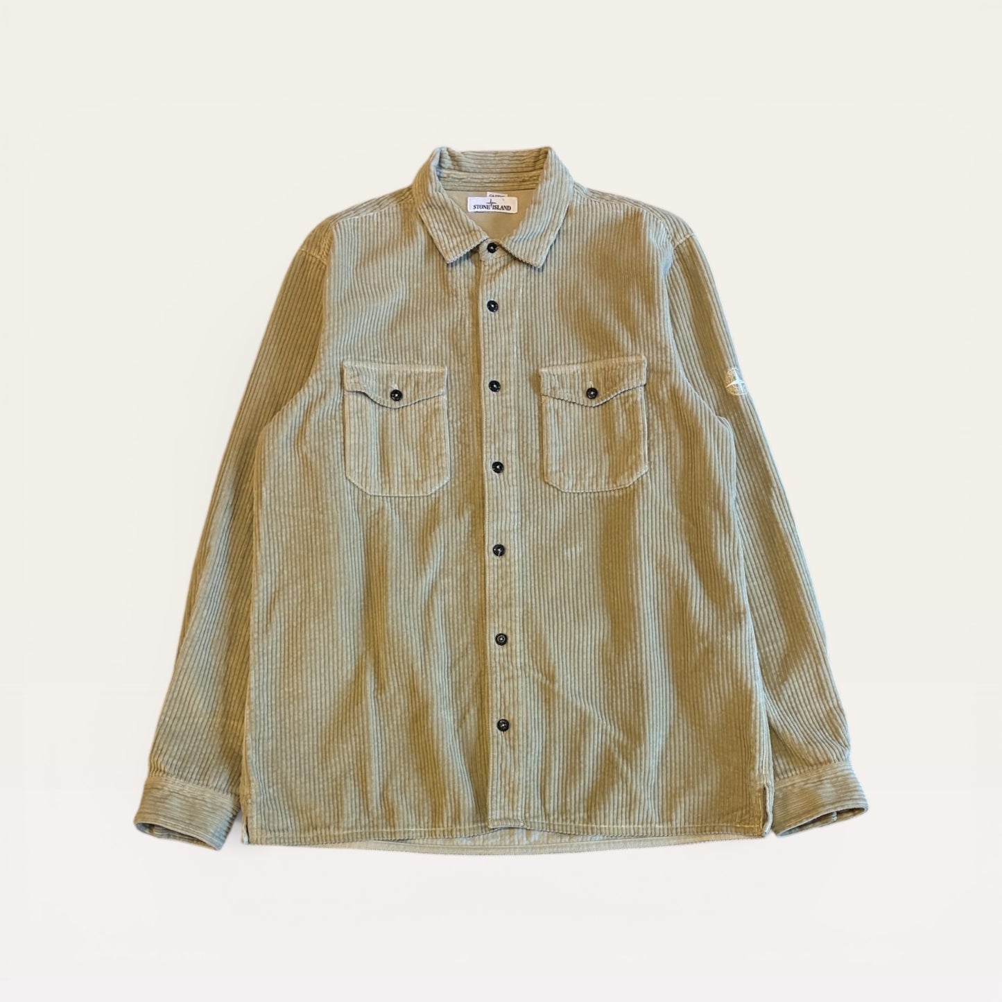 Stone Island Corduroy Shirt Size XXL