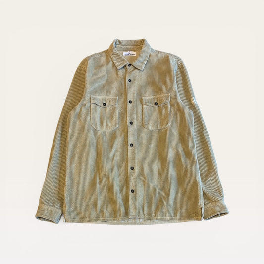 Stone Island Corduroy Shirt Size XXL