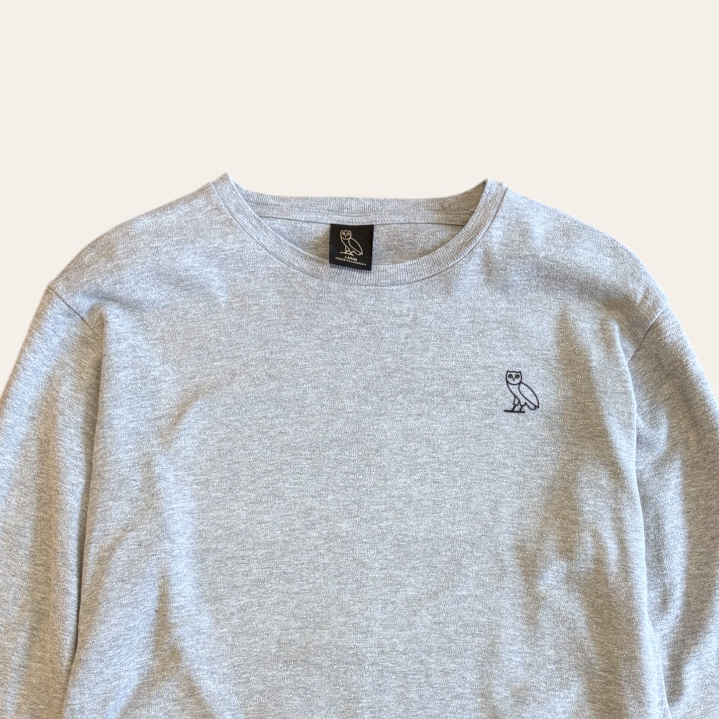 OVO Essential Tee Grey Size L