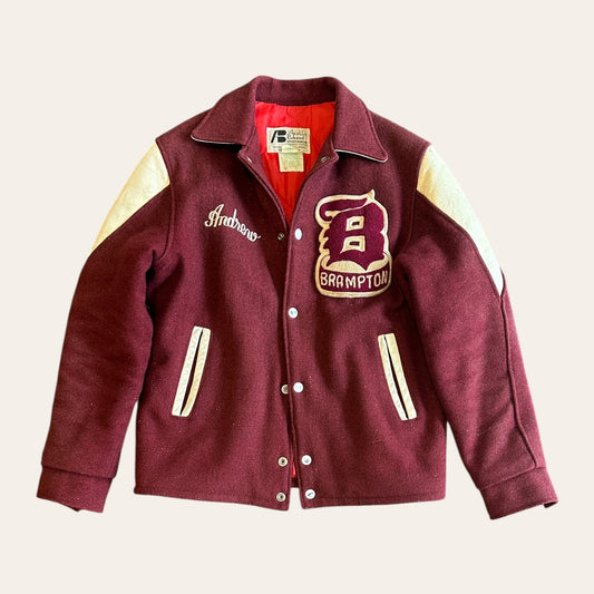 Vintage Brampton Varsity Jacket Size S
