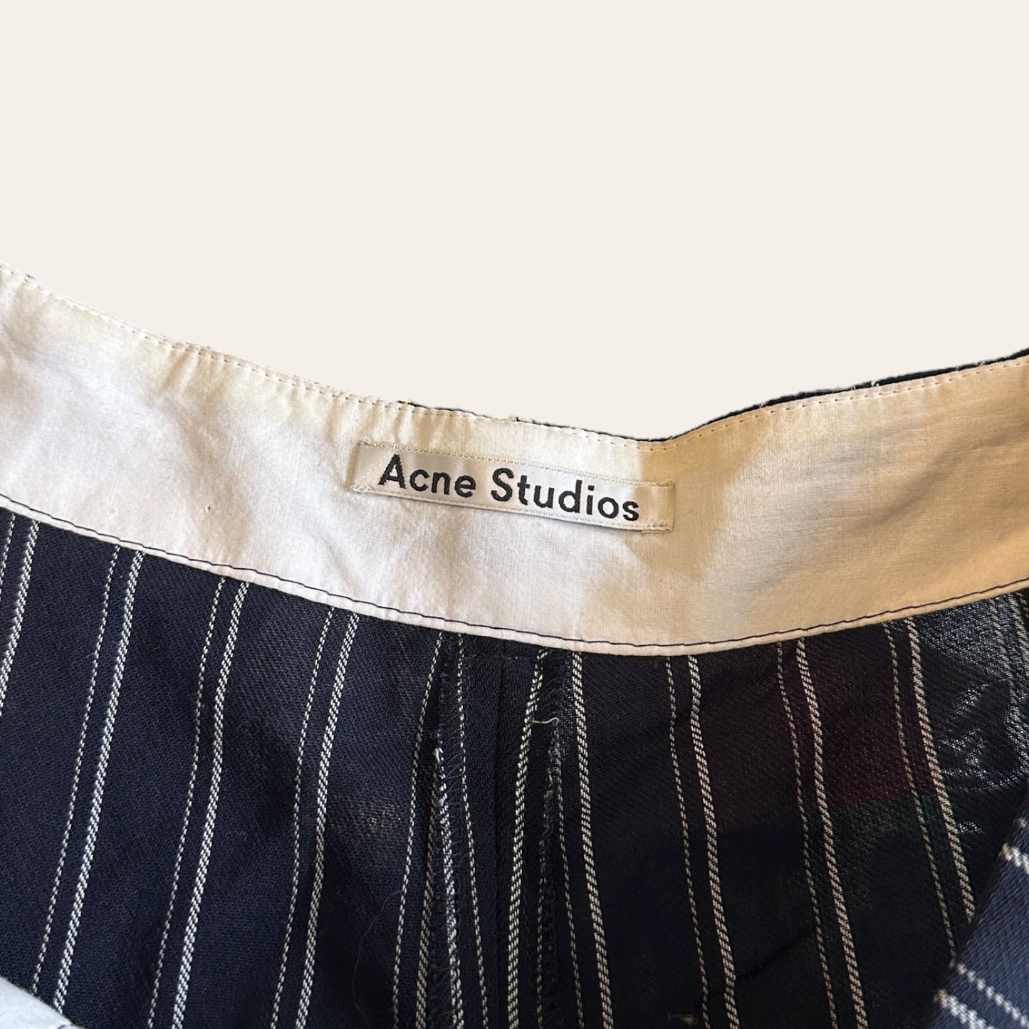 Acne Studios Texel Pinstripe Trouser Size 32