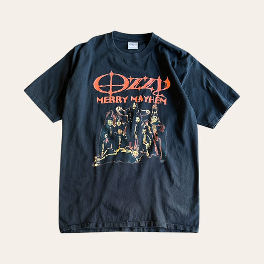 2001 Ozzy Osbourne Merry Mayhem Tee Size XL
