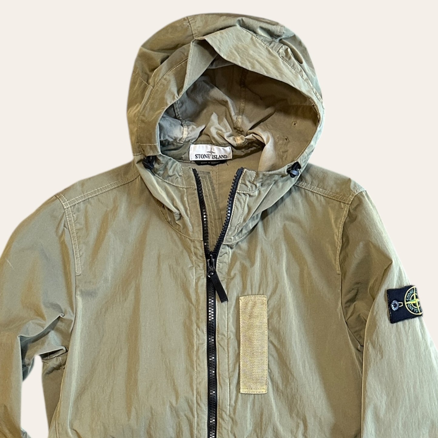 Stone Island Nylon Metal Flock Jacket Size M