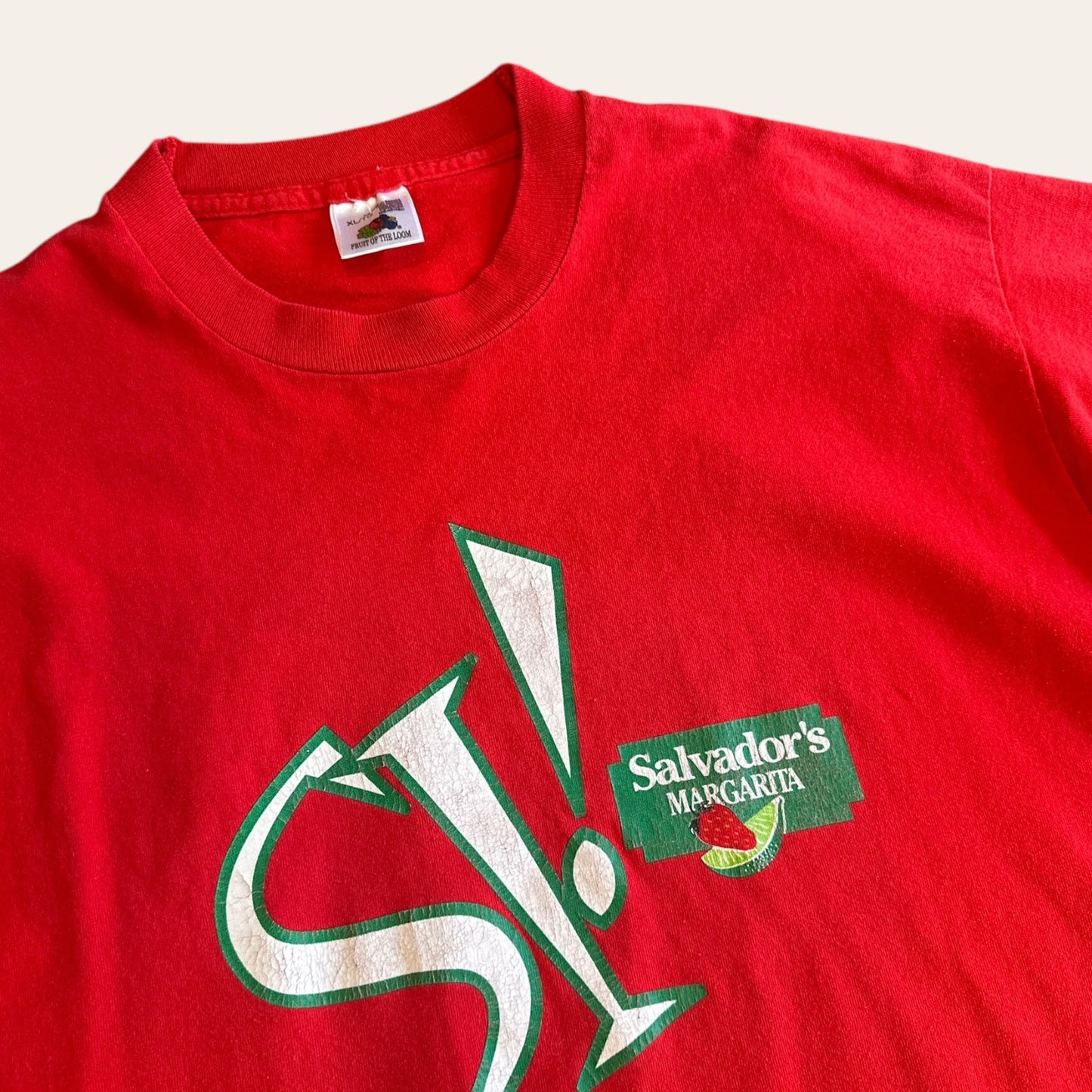 90's Salvador's Margarita Tee Red Size XL