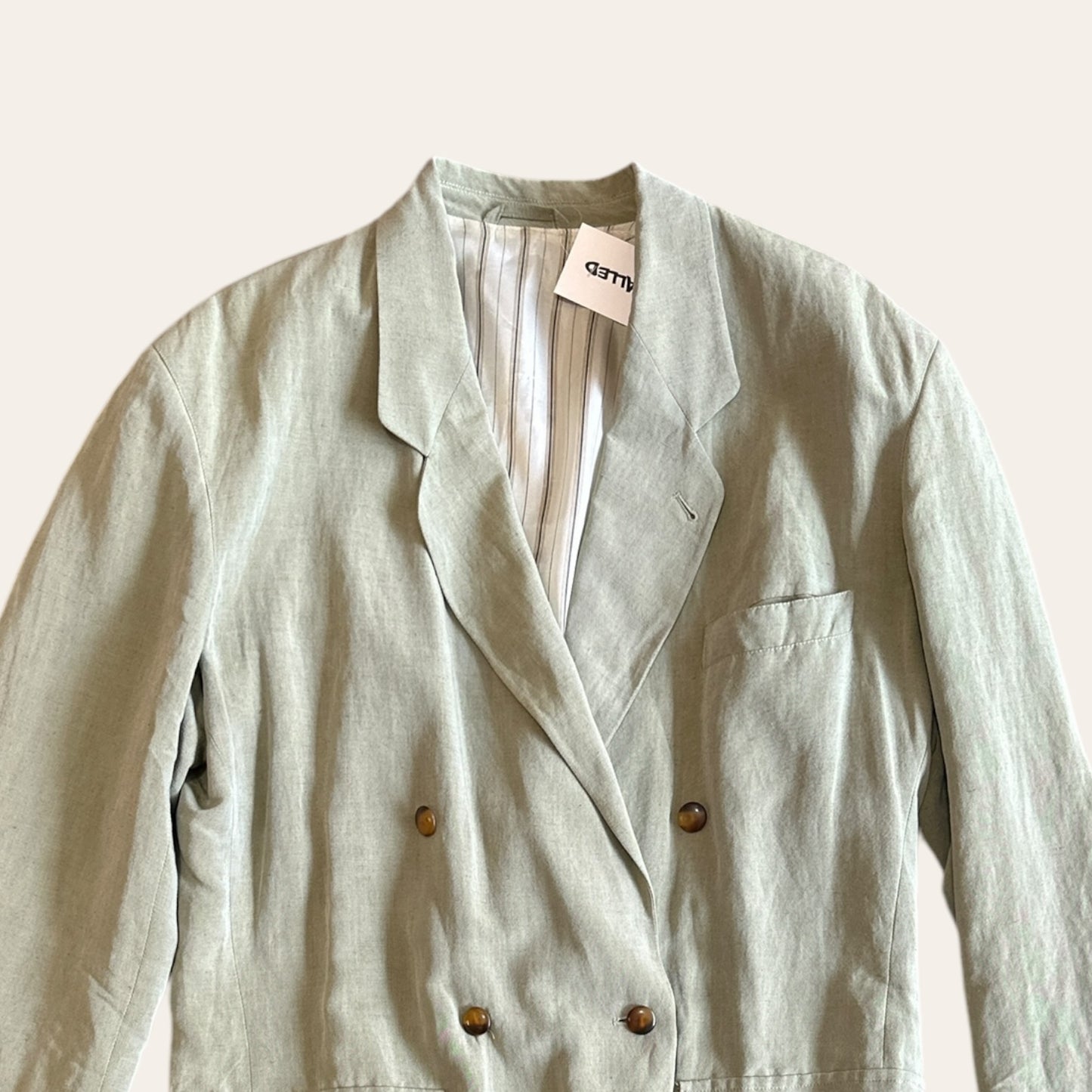 Emporio Armani Linen Jacket Size XL