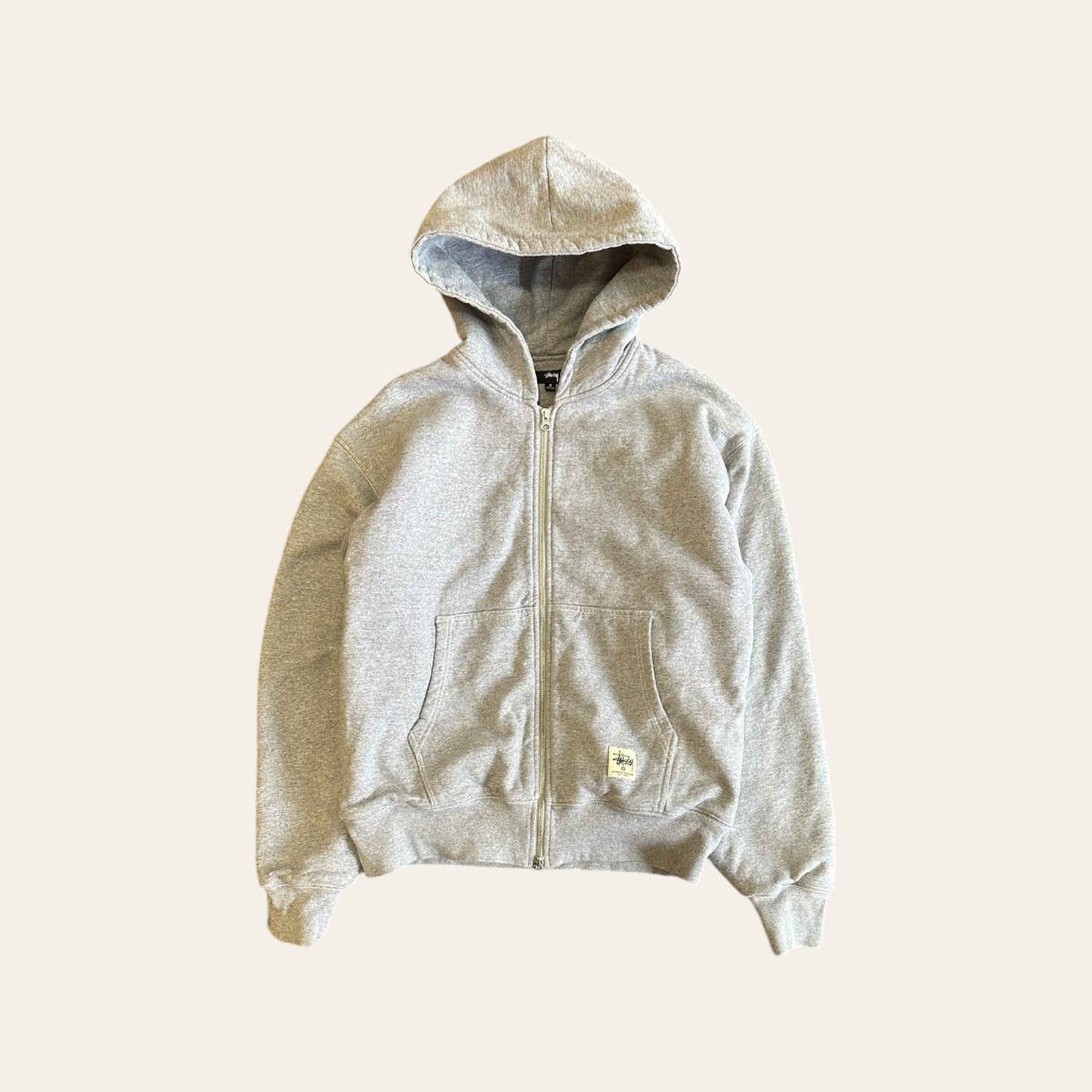 Stussy Workgear Doubleweighted Hoodie Size S