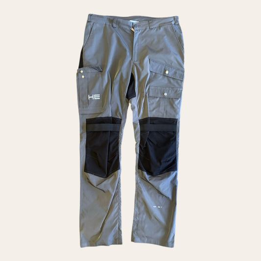 Heliot Emil Liquid Metal Cargo Pant Size L