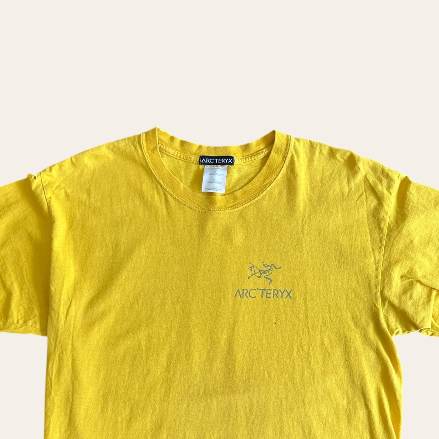 00s Arcteryx Tee Yellow Size L