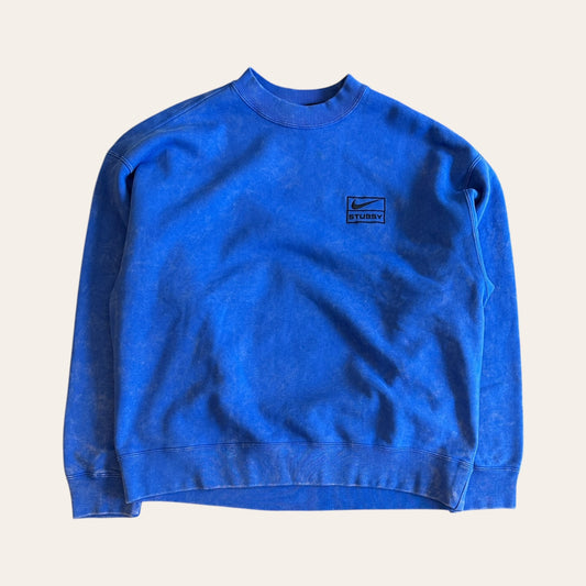 Stussy x Nike Sweater Blue Size L