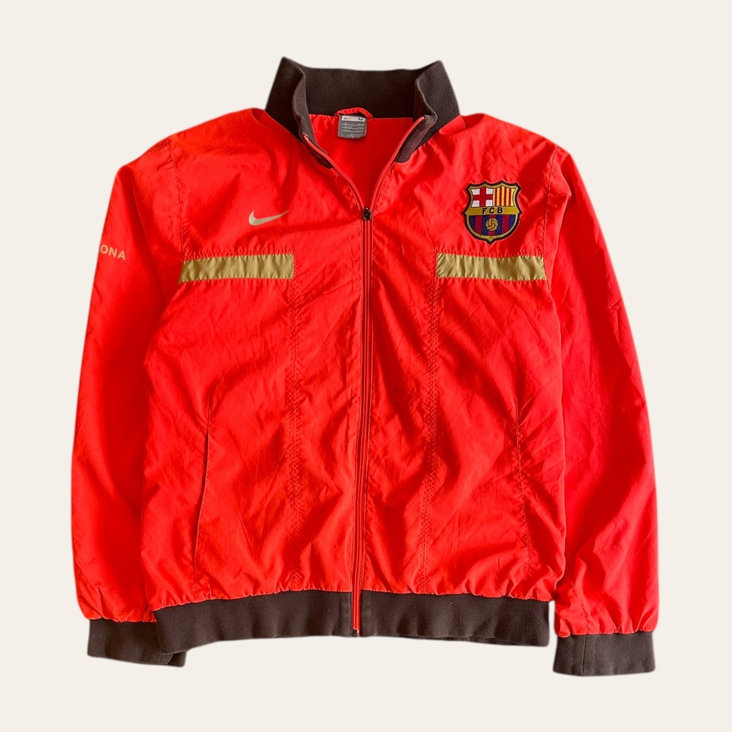 09/10 FC Barcelona Track Jacket Size M
