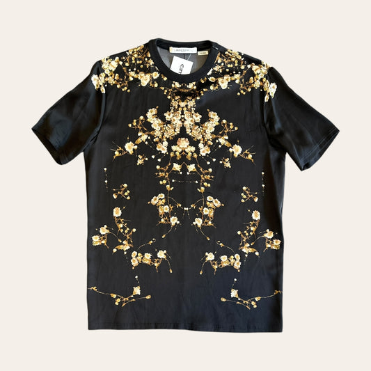 Givenchy Silk Floral Tee Size L