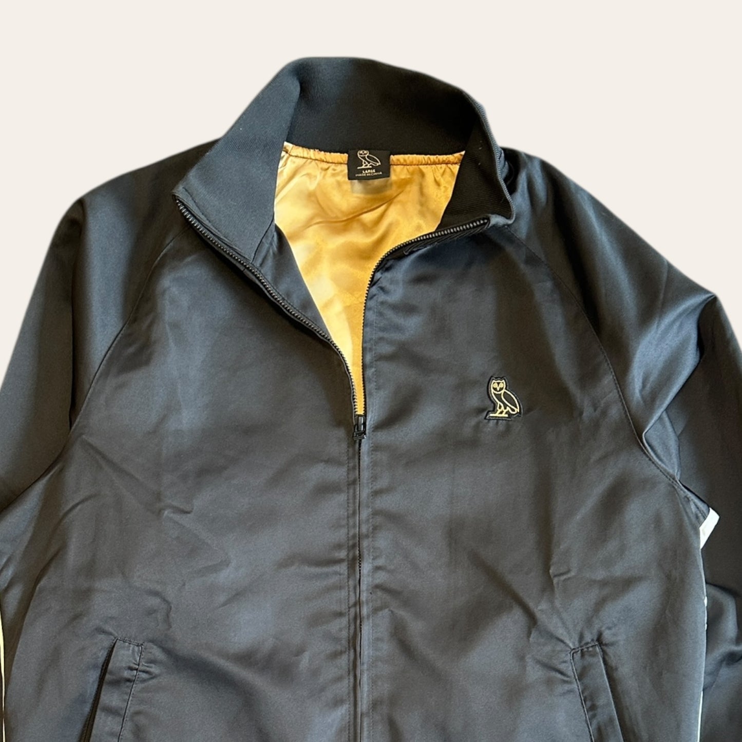 OVO Satin Track Jacket Size L