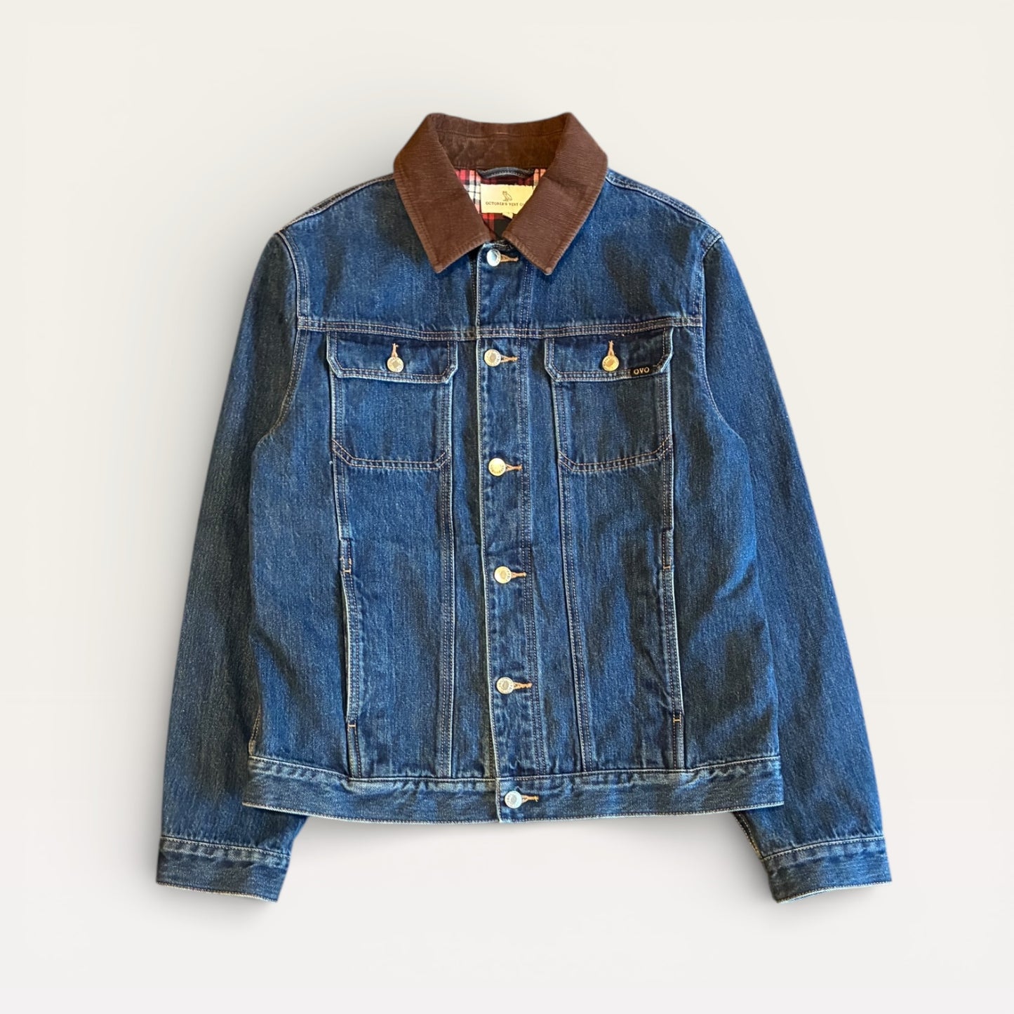 OVO Denim Blanket Lined Jacket Size M