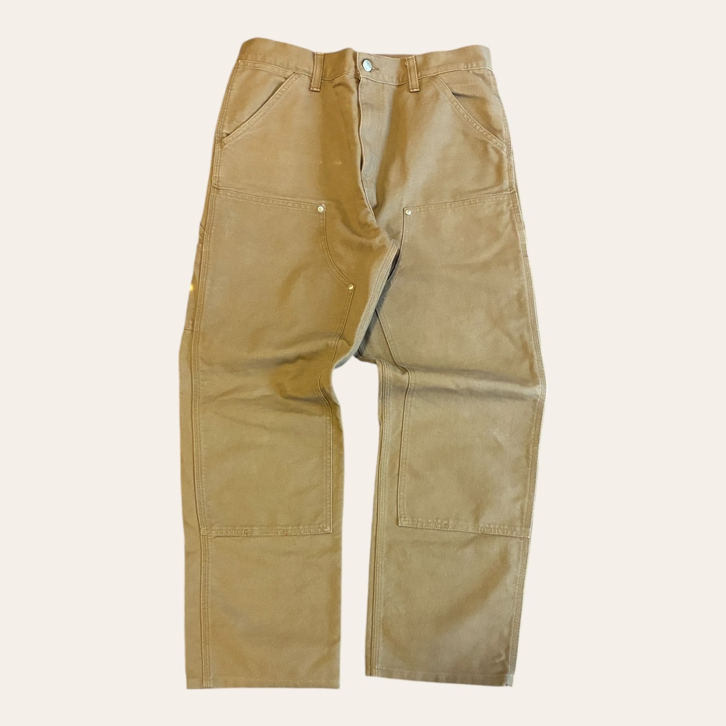Carhartt Double Knee Brown Pants Size 30