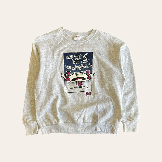 96' Total Brat 'NO' Sweater Size XL