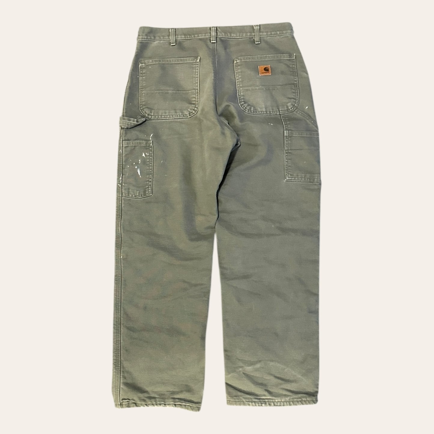 Carhartt B111 Duck Lined Pant Size 33x30