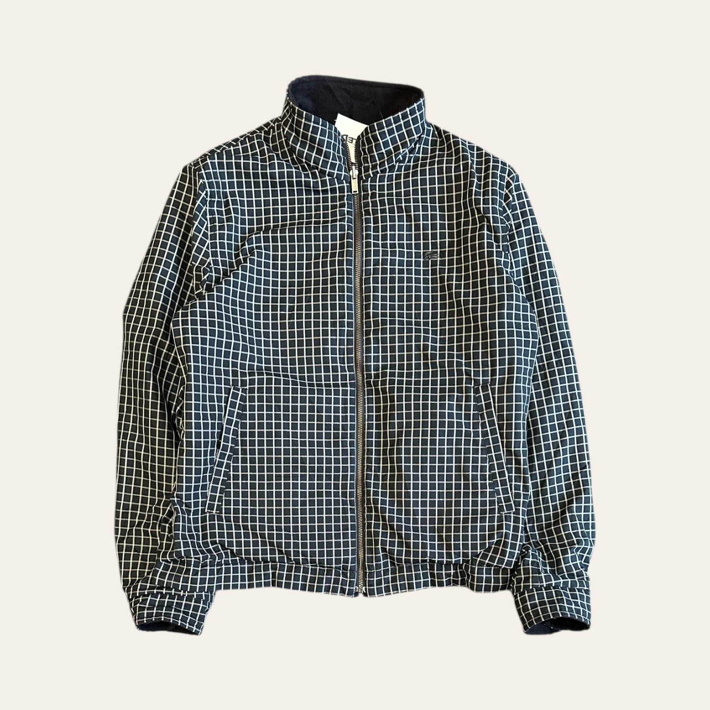 Lacoste Reversible Wool Jacket Size L