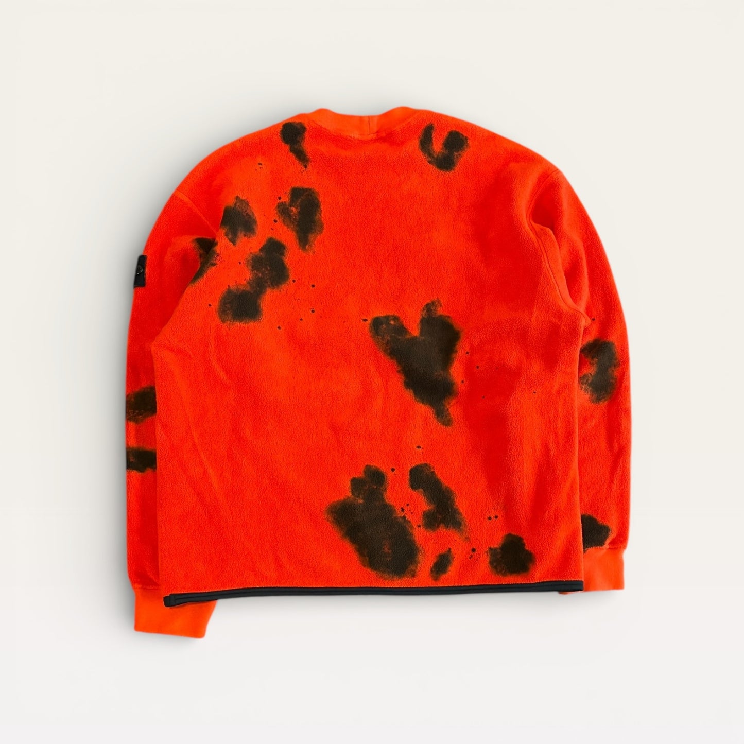 Stone Island Hand Coloured Fleece Sweater Size XL