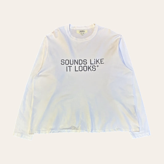 Adidem Asterisks Sounds Like it Looks LS Tee Size XL