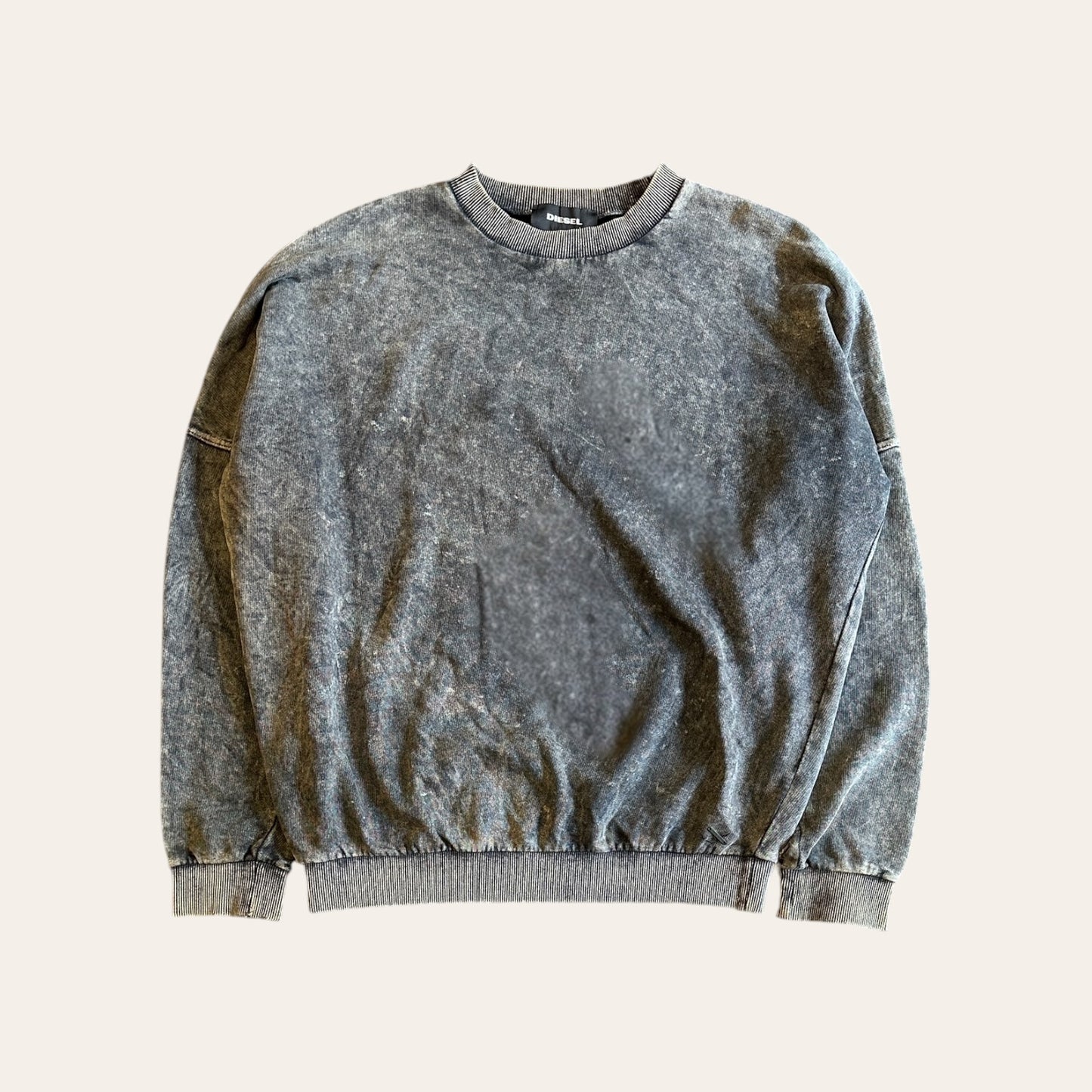 Diesel Acid Wash Sweater Size L
