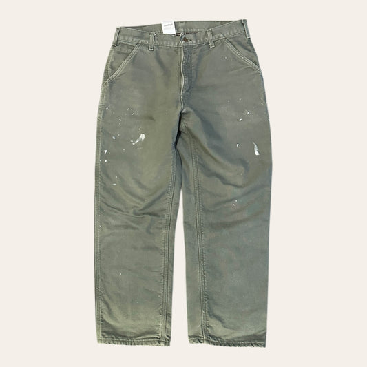 Carhartt B111 Duck Lined Pant Size 33x30
