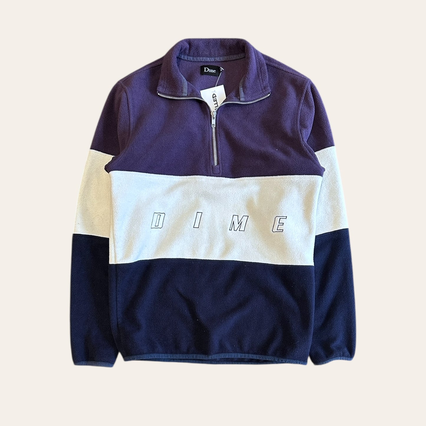 Dime 1/4 Zip Sweater Size S