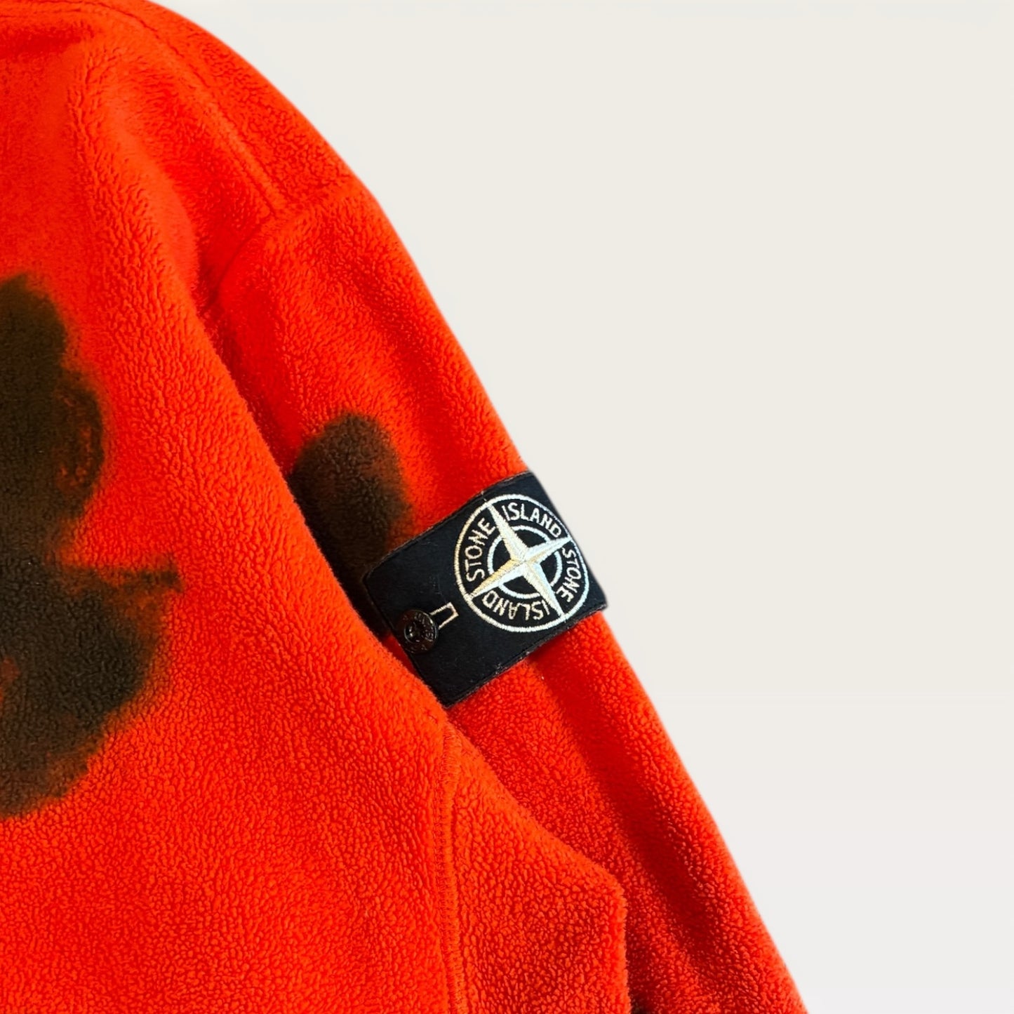 Stone Island Hand Coloured Fleece Sweater Size XL