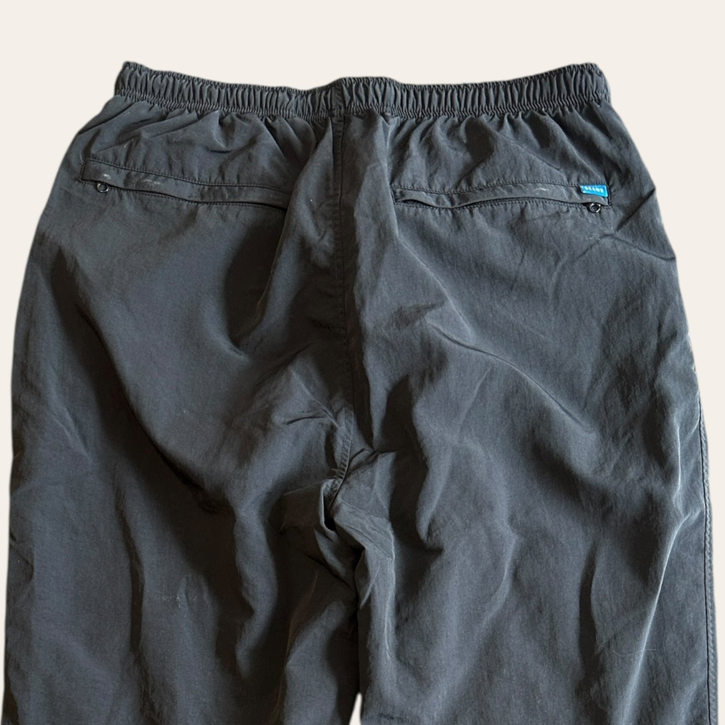 Beams Nylon Trackpants Black Size M