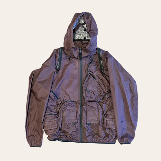 Nocta Cargo Jacket Maroon Size XL