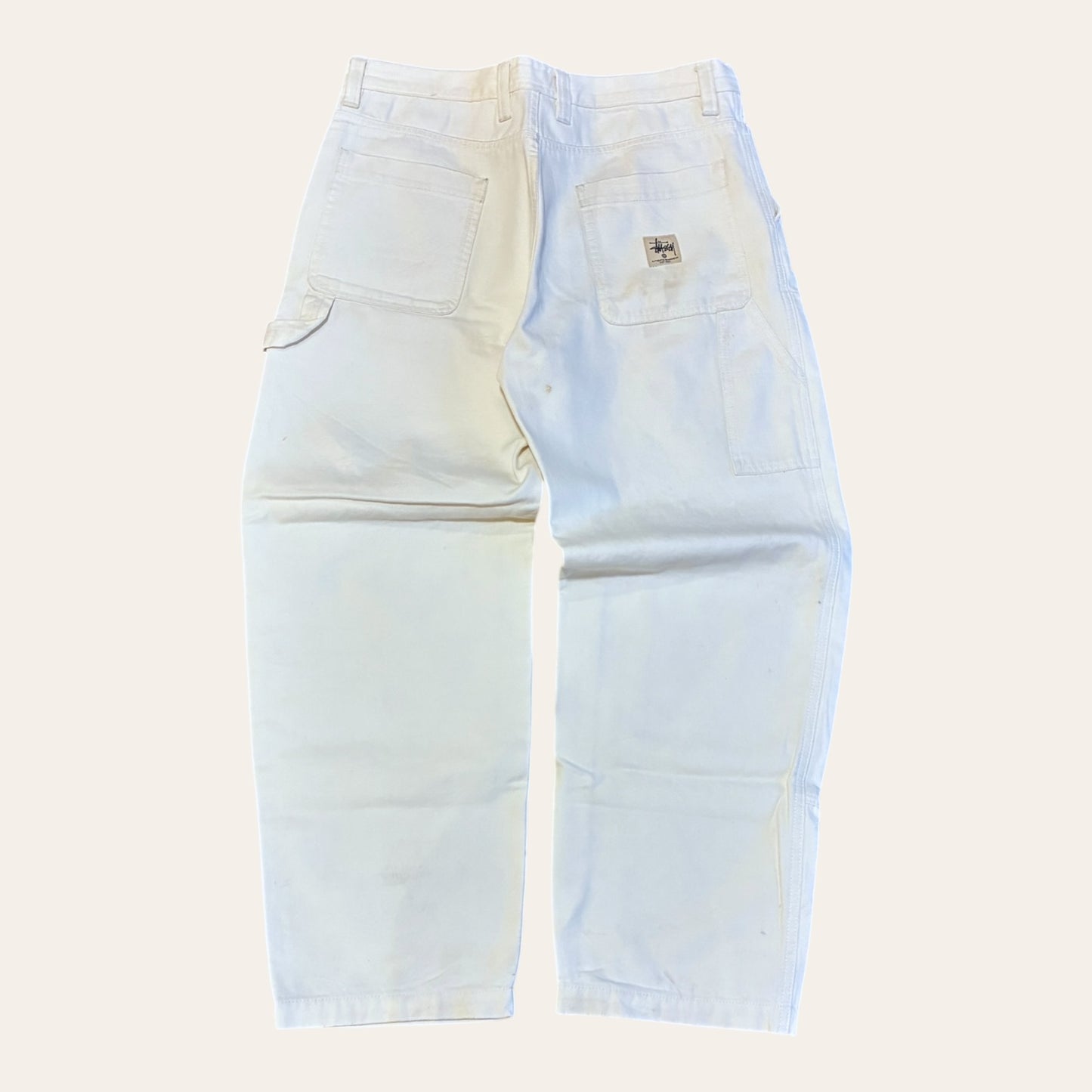 Stussy Double Knee Pants White Size 34