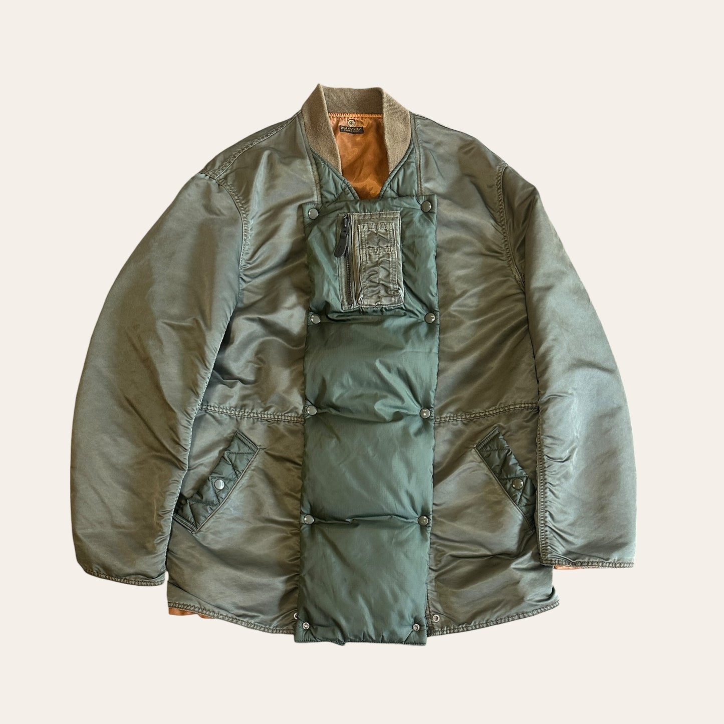 Kapital Sha Ka MA-1 Bomber Kimono Jacket Size XL