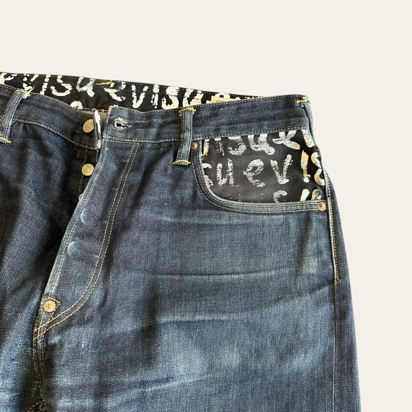 Evisu Selvedge Jeans Size 36x34