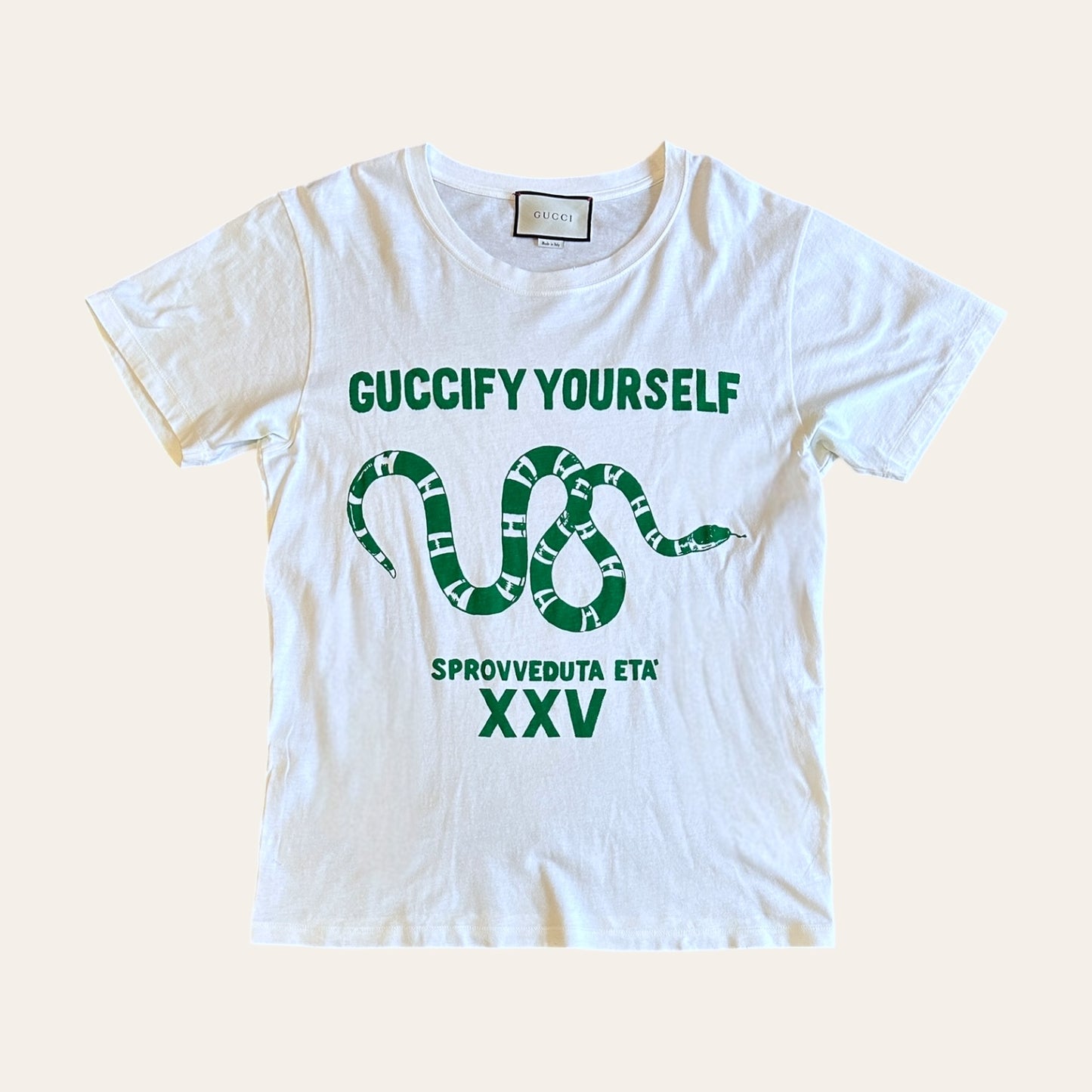 Gucci Snake Tee Size S