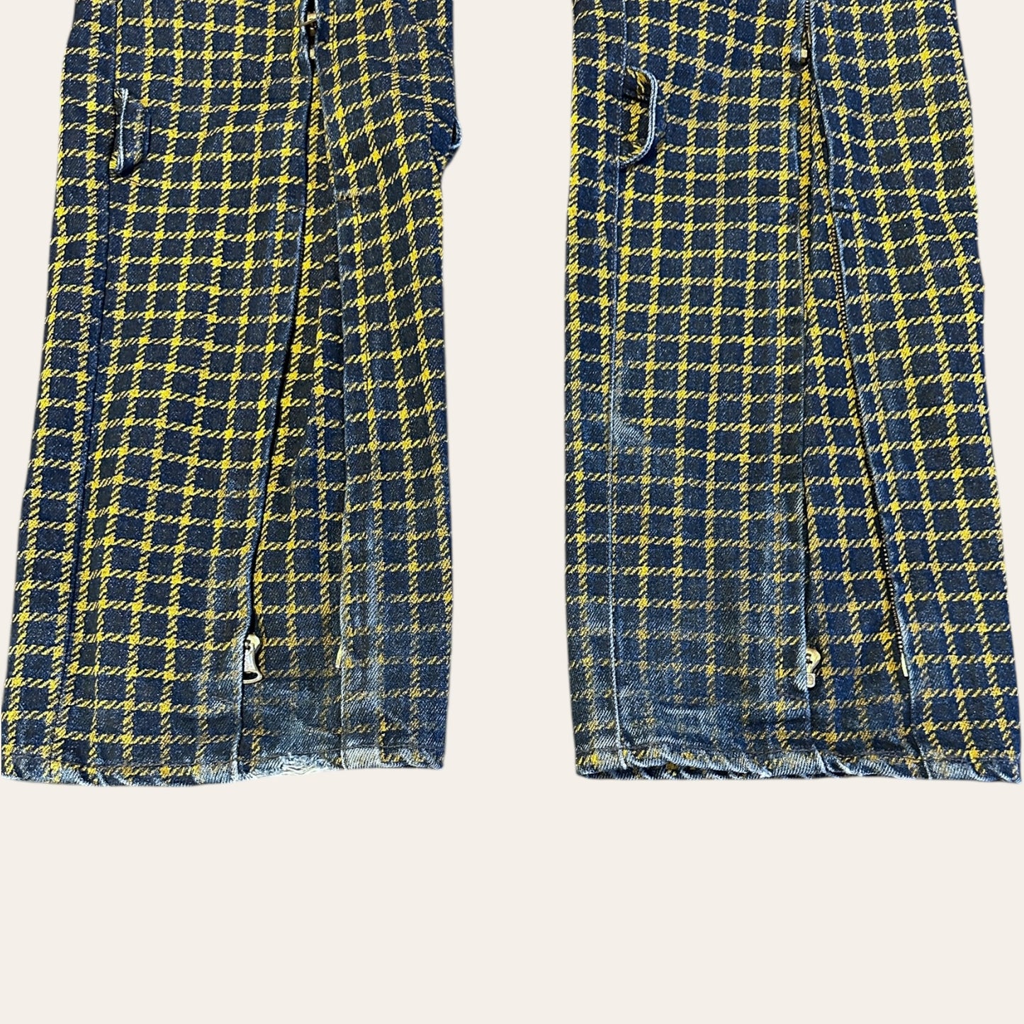 Vintage Evisu Private Stock Check Jeans Size 31