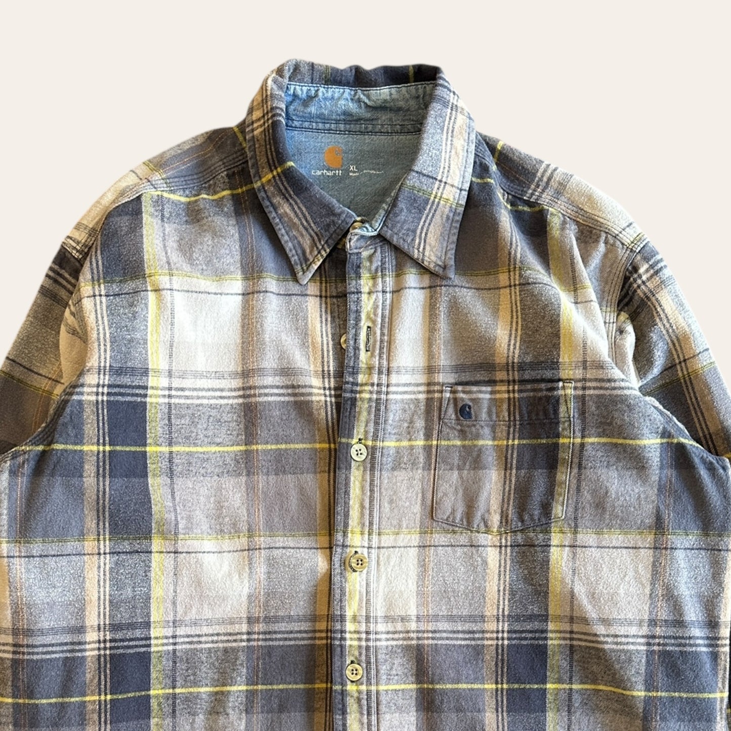 Carhartt Plaid Flannel Size XL