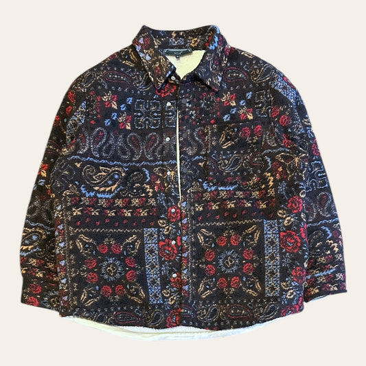 Kith Fleece Overshirt Size XL