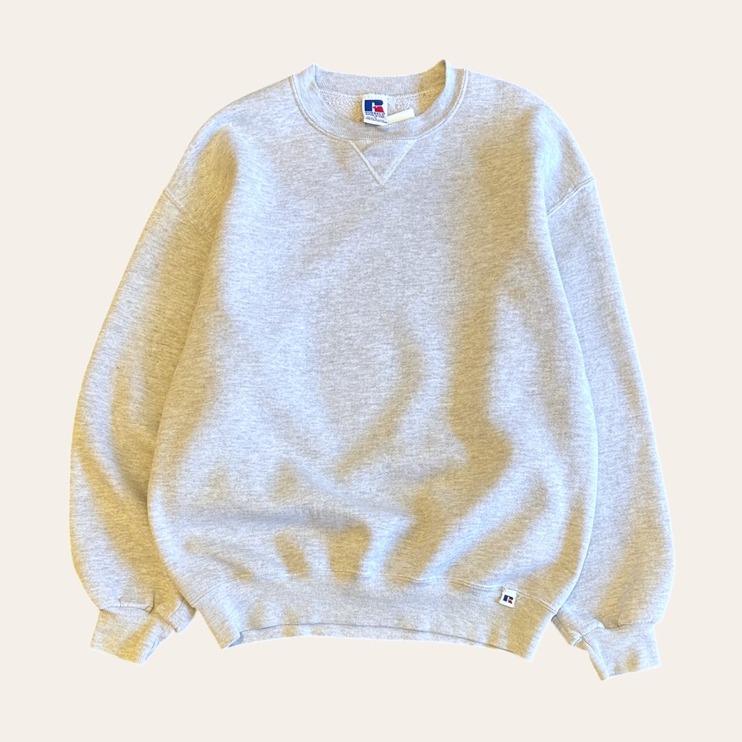 Vintage Russell Sweater Grey Size L