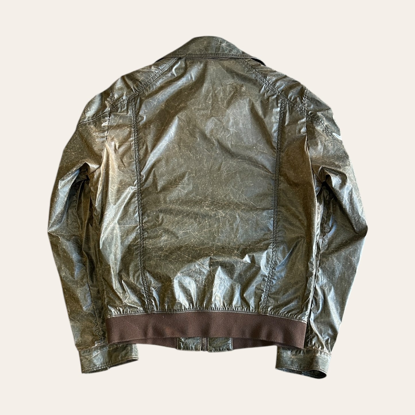 Vintage Prada Moto Work Jacket Size S