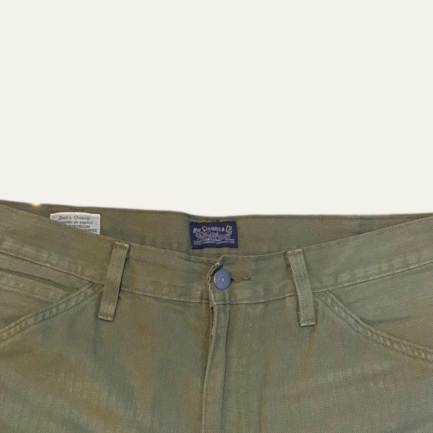 Levis Carpenter Pants Olive Size 34