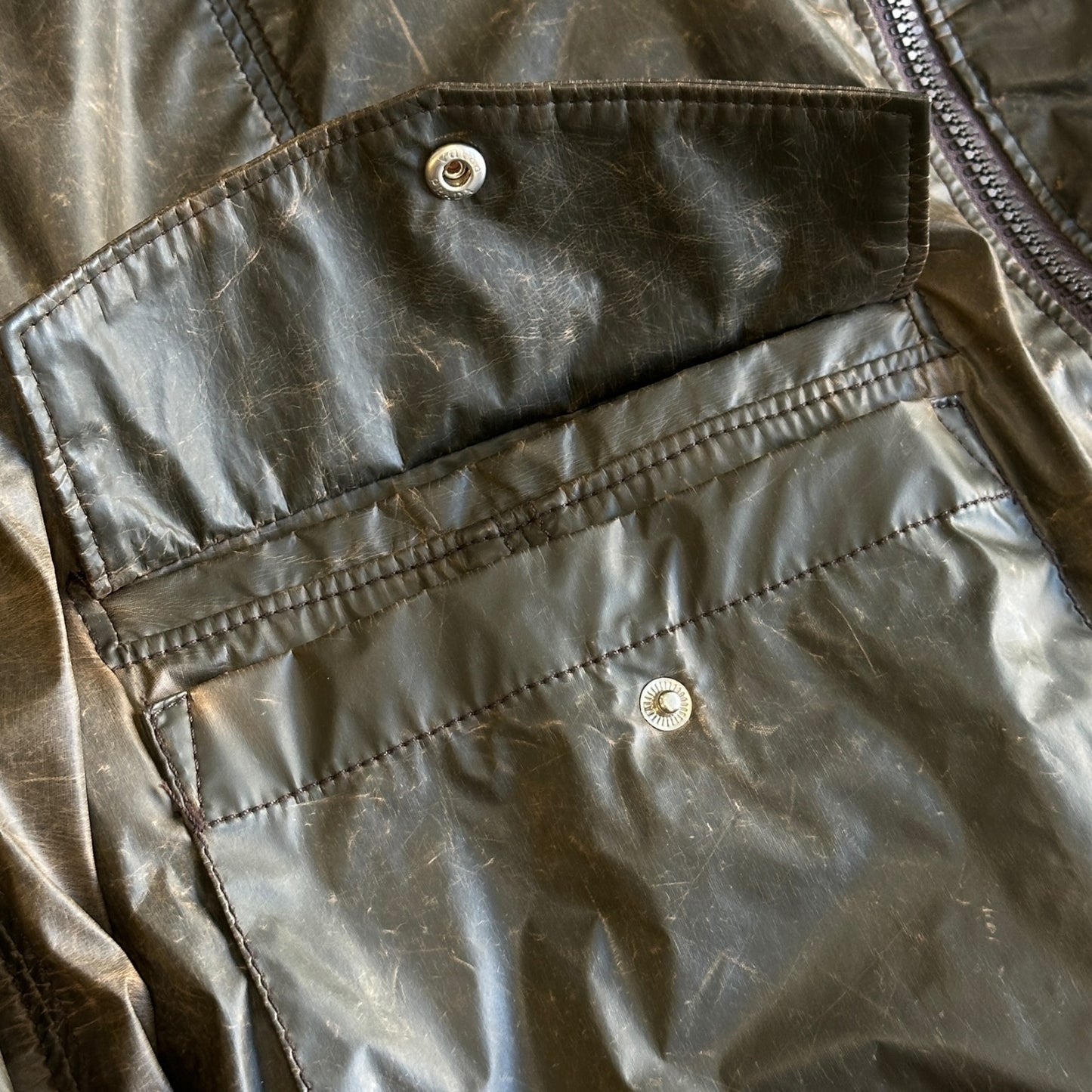 Vintage Prada Moto Work Jacket Size S